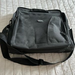 Black laptop bag